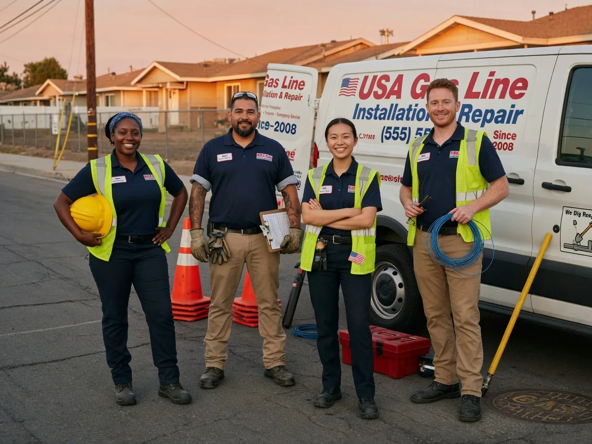 Gas Line Installation company in Rienzi, MS